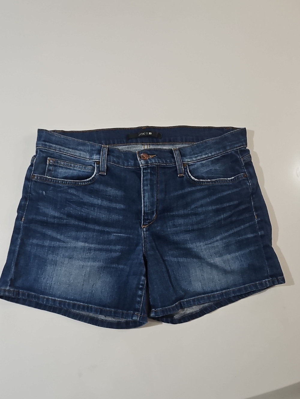Joe's Jeans Women's Dark Wash Denim Shorts Sz 32/14